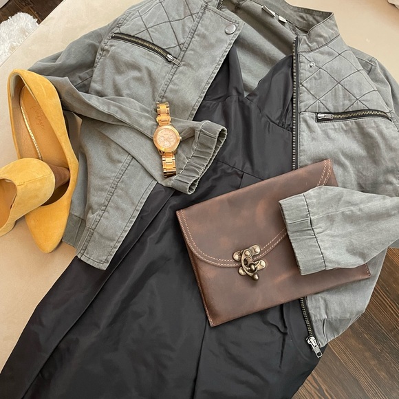 Grey/faded black utility jacket; excellent pre-owned condition - Picture 8 of 9